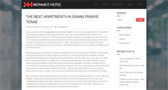 Desktop Screenshot of monmothotel.com